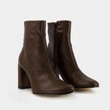 Vlada Ankle Boots - By Far - Leather - Bear