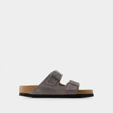 Arizona Sfb Leoi Sandals - Birkenstock - Leather - Grey