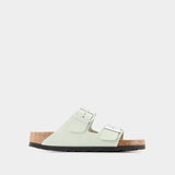 Arizona Sfb Nu Sandals - Birkenstock - Matcha - Leather
