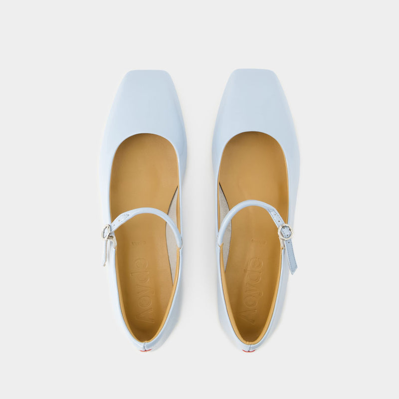 Uma Ballerinas - Aeyde - Leather - Blue