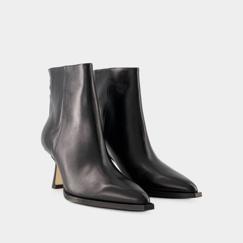 Kala Ankle Boots - Aeyde - Leather - Black