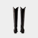 Aruna Boots - Aeyde - Leather - Black