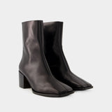 Amina Ankle Boots - Aeyde - Leather - Black