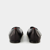 Octavia Flat Shoes - Aeyde - Black - Leather
