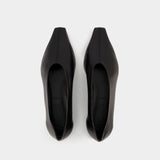 Octavia Flat Shoes - Aeyde - Black - Leather