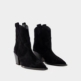 Albi Ankle Boots - Aeyde - Leather - Black