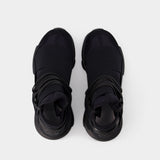 Y-3 Qasa Sneakers in Black