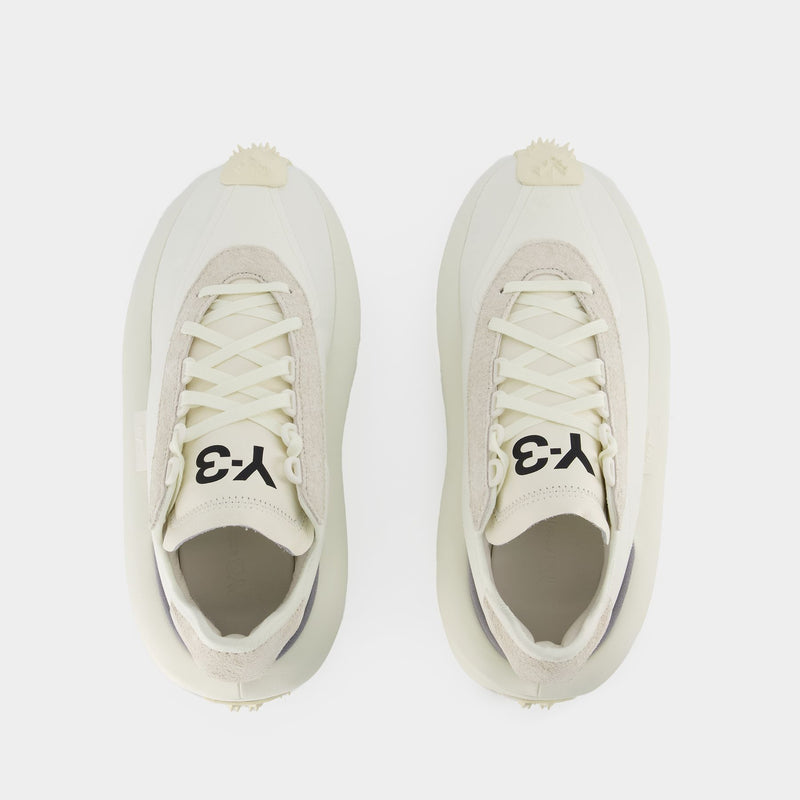 Marathon Tr Sneakers - Y-3 - Off-White - Leather