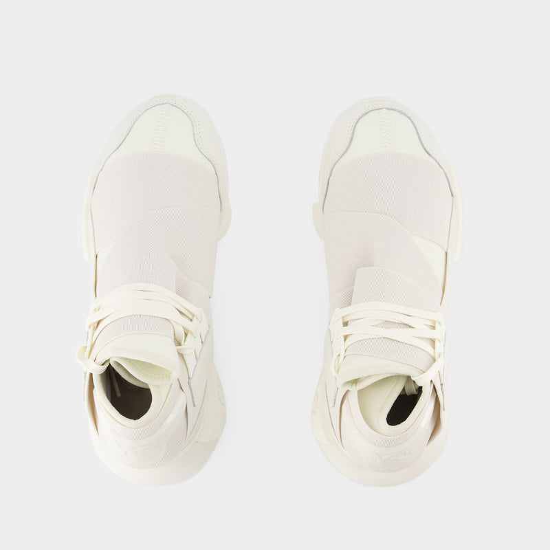 Qasa Sneakers - Y-3 - Off-White - Leather