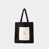Lux Tote Bag - Y-3 - Cotton - Black