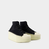 Renga Hi Sneakers - Y-3 - Leather - Black/White