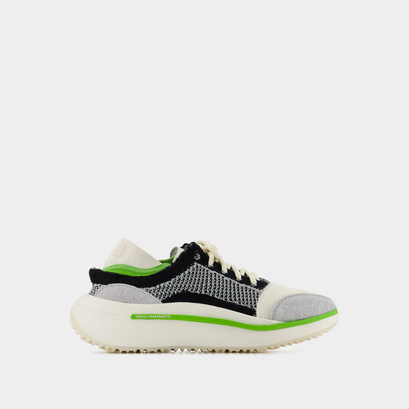 Qisan Knit Sneakers - Y-3 - Leather - Multicolor