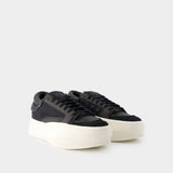 Centennial Low Sneakers - Y-3 - Leather - Black