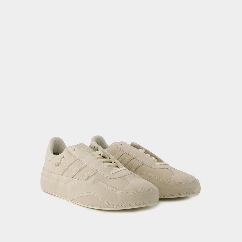 Gazelle Sneakers - Y-3 - Leather - White