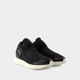 Qasa Sneakers - Y-3 - Leather - Black