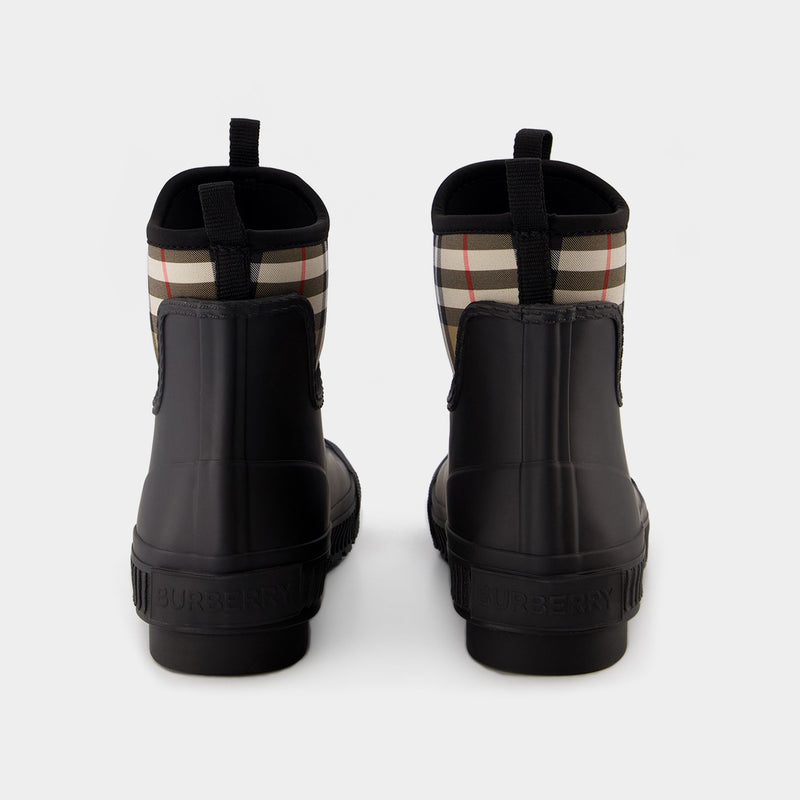 LF Flinton Ankle Boots - Burberry - Rubber -Black