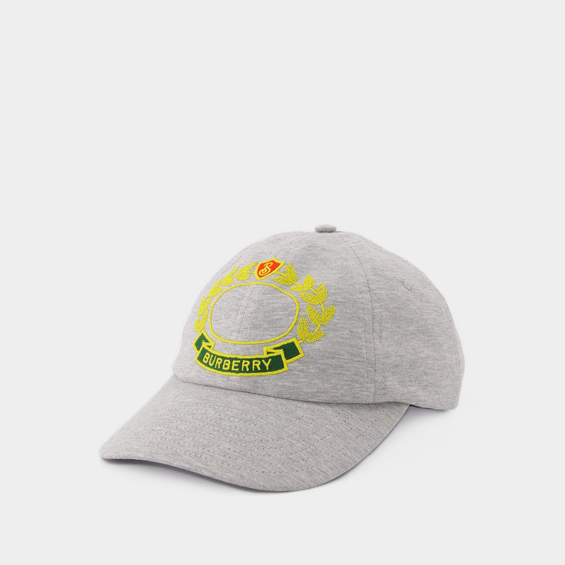 Grey Nylon Baseball Cap