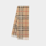 Scarf - Burberry - Beige - Cashmere