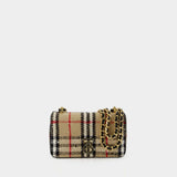 Ll Mn Lola C Bch Hobo Bag - Burberry - Beige - Cotton