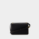 Elongated Crossbody Bag - Burberry - Leather - Bag