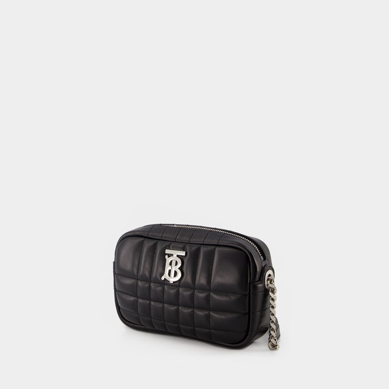 Lola Camera Bag - Burberry - Leather - Black