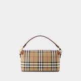 Sac à bandoulière - Burberry - Toile - Marron