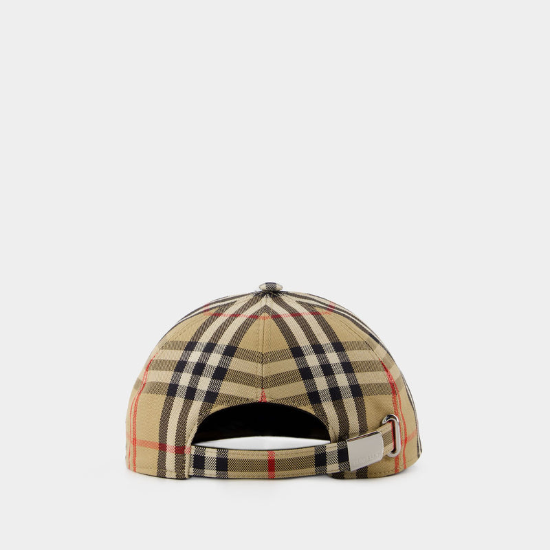 MH Vintage hat - Burberry - Cotton - Archive Beige