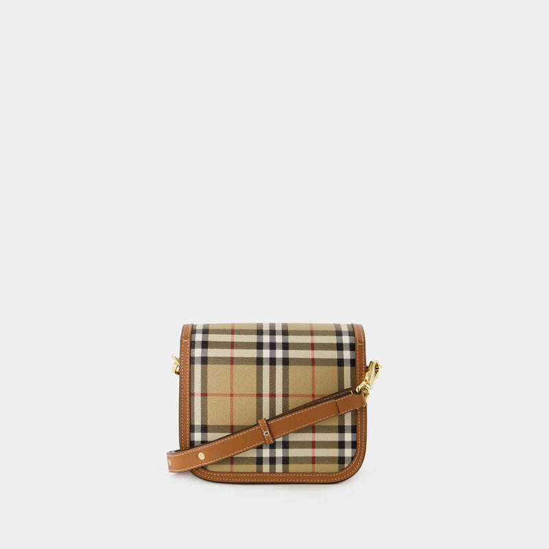 Elizabeth Crossbody Bag - Burberry - Cotton - Beige