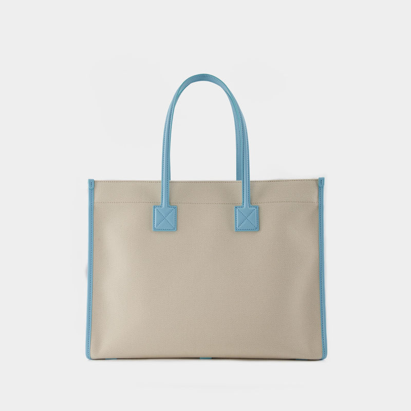 Freya Tote bag - Burberry - Cotton - White