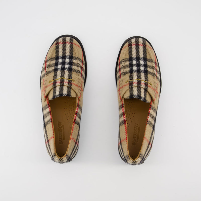 LF Hackney Loafers - Burberry - Archive Beige