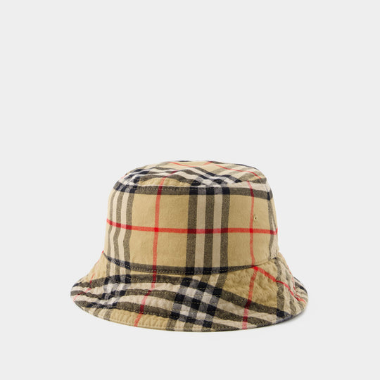 Classic Bucket Hat - Burberry - Cotton - Archive Beige