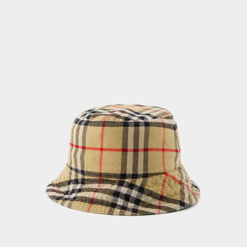 Classic Bucket Hat - Burberry - Cotton - Archive Beige