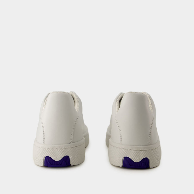 Lf Box Sneakers Burberry Leather White