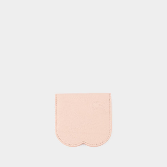Chess Card Holder - Burberry - Leather - Pink