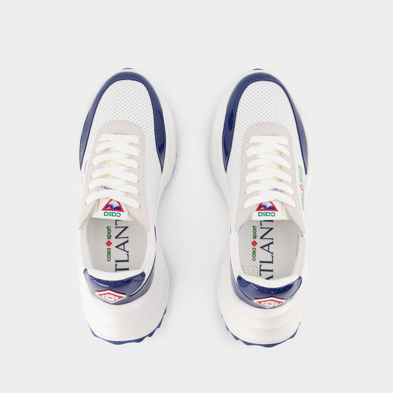 Atlantis Sneakers - Casablanca - White/Navy - Leather