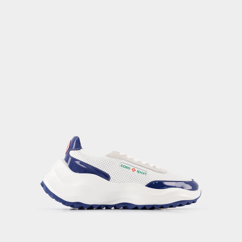 Atlantis Sneakers - Casablanca - White/Navy - Leather