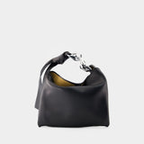 Small Chain Hobo Bag - J.W.Anderson - Leather - Black