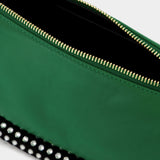 Crystal Bumper-15 Hobo Bag - J.W. Anderson -  Green/Black - Leather