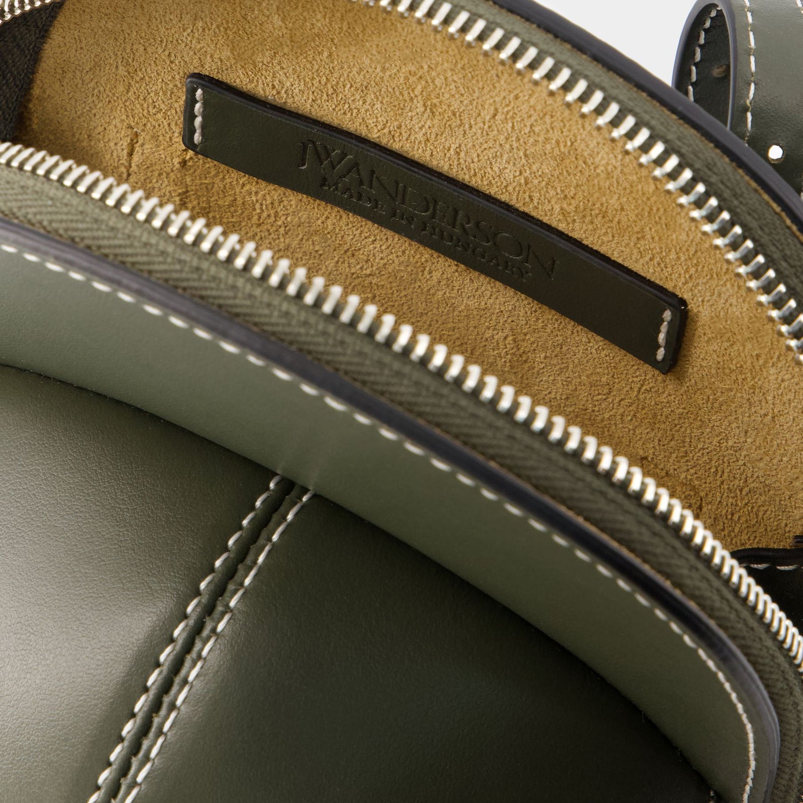 Midi Cap Bag - J.W.Anderson - Leather - Dark Olive