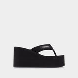 Wedge Sandals - Coperni - Synthetic - Black