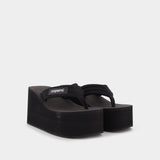 Wedge Sandals - Coperni - Synthetic - Black
