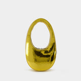 Metallic Mini Swipe Handbag - Coperni - Gold - Synthetic