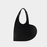 Mini Cœur Handbag - Coperni - Black - Leather