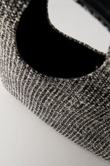 Heart Shopper Bag  - Coperni - Tweed - Black