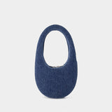 Mini Swipe Crossbody - Coperni - Denim - Washed Blue