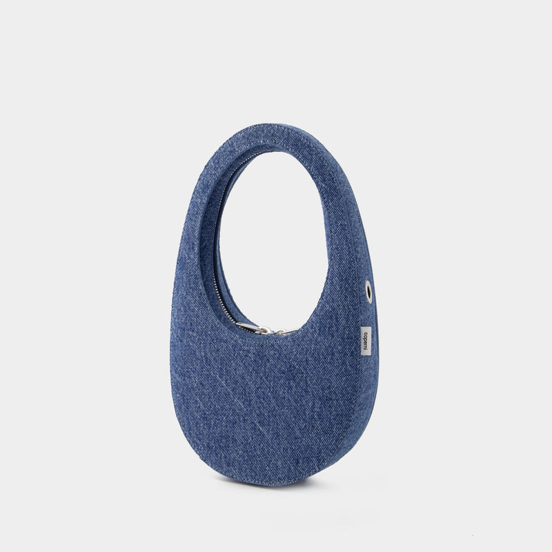 Mini Swipe Crossbody - Coperni - Denim - Washed Blue