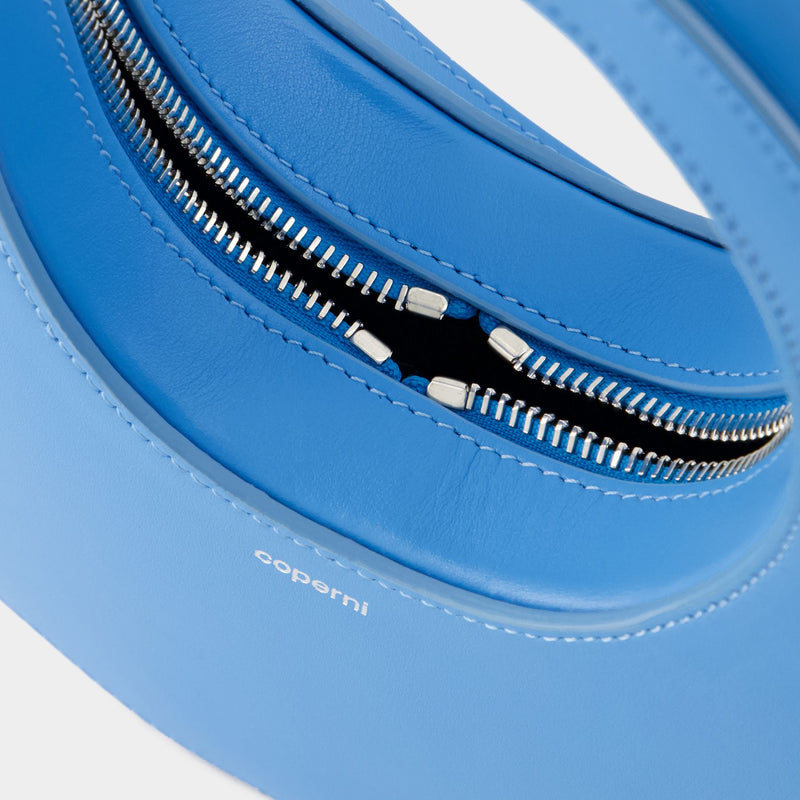 Mini Swipe Crossbody - Coperni - Leather - Blue