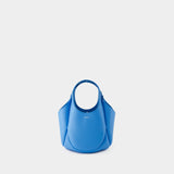 Mini Bucket Swipe Shopper Bag - Coperni - Leather - Blue