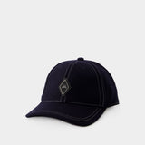 Diamond Cap - A Cold Wall - Cotton - Navy Blue