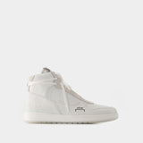 Luol Hi Top Sneakers - A Cold Wall - Leather - White